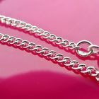 Image 5 of Silver gourmet link bracelet with engraving plate; Children