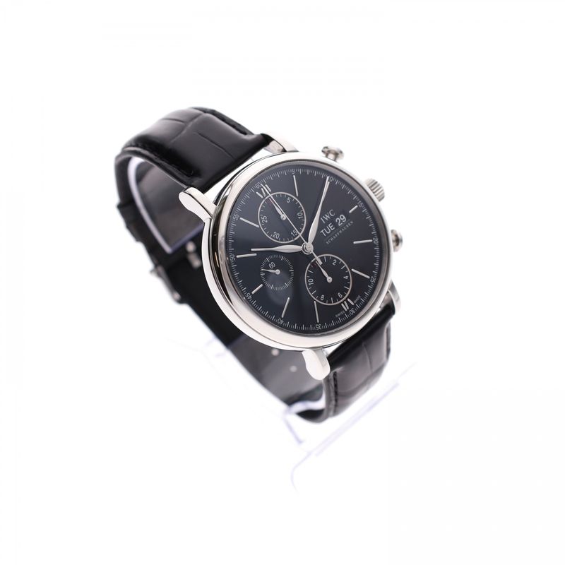 Afbeelding 9 van IWC Portofino Chronograph IW391002; Automatisch Heren Horloge