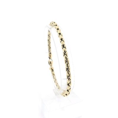 Gold Cardano link bracelet | 21.5 cm Image 1 of Gold Cardano link bracelet | 21.5 cm