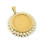 Image 6 of Bicolor pendant of 10 guilder coin Queen Wilhelmina 1917