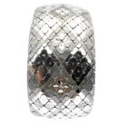 Image 2 of Silver wide snake bracelet | 20 cm