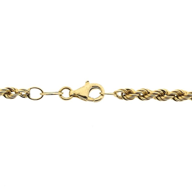 Image 5 of Gold twisted link chain
