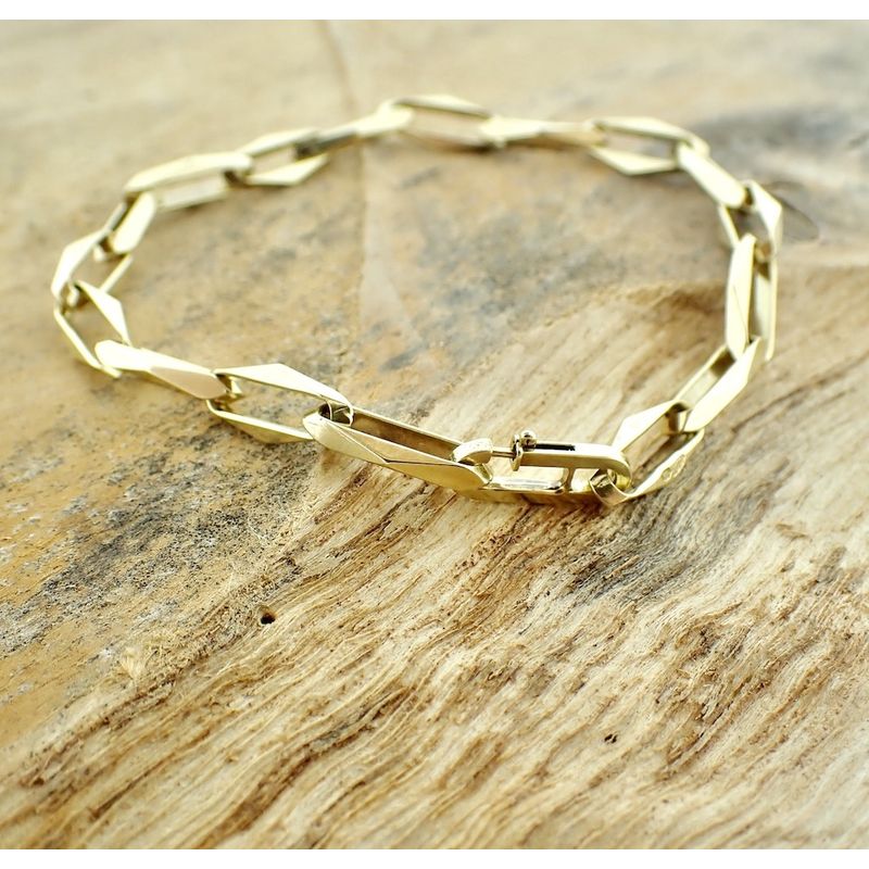 Image 4 of Gold closed for ever bracelet | 20.5 cm
