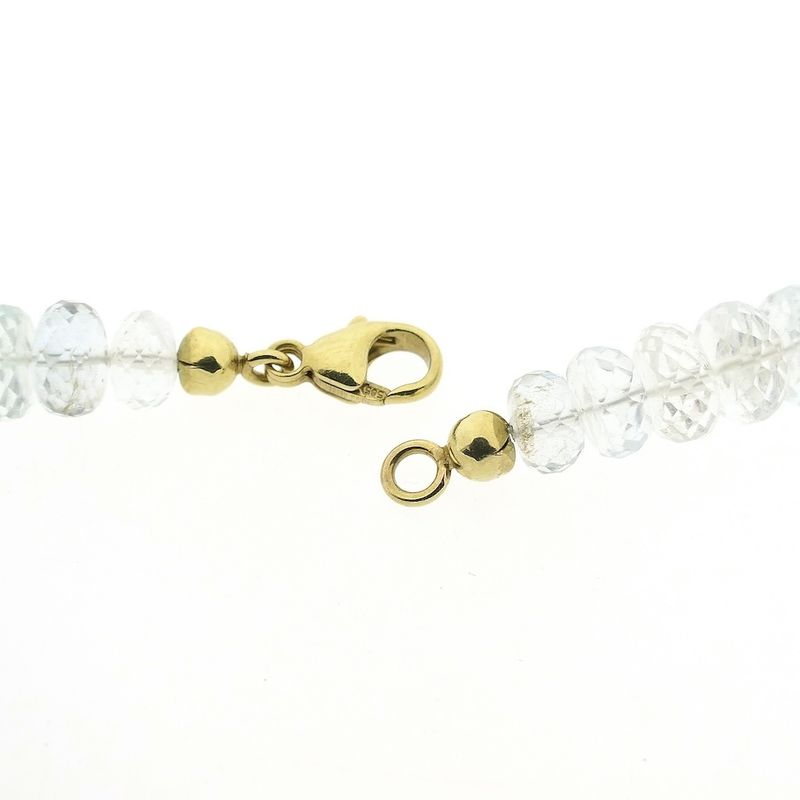 Image 13 of Gold multi-colored bead necklace