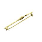 Image 5 of Gold brooch with diamonds; 0.06 ct.