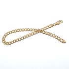 Image 4 of Gold gourmet link bracelet | 19 cm