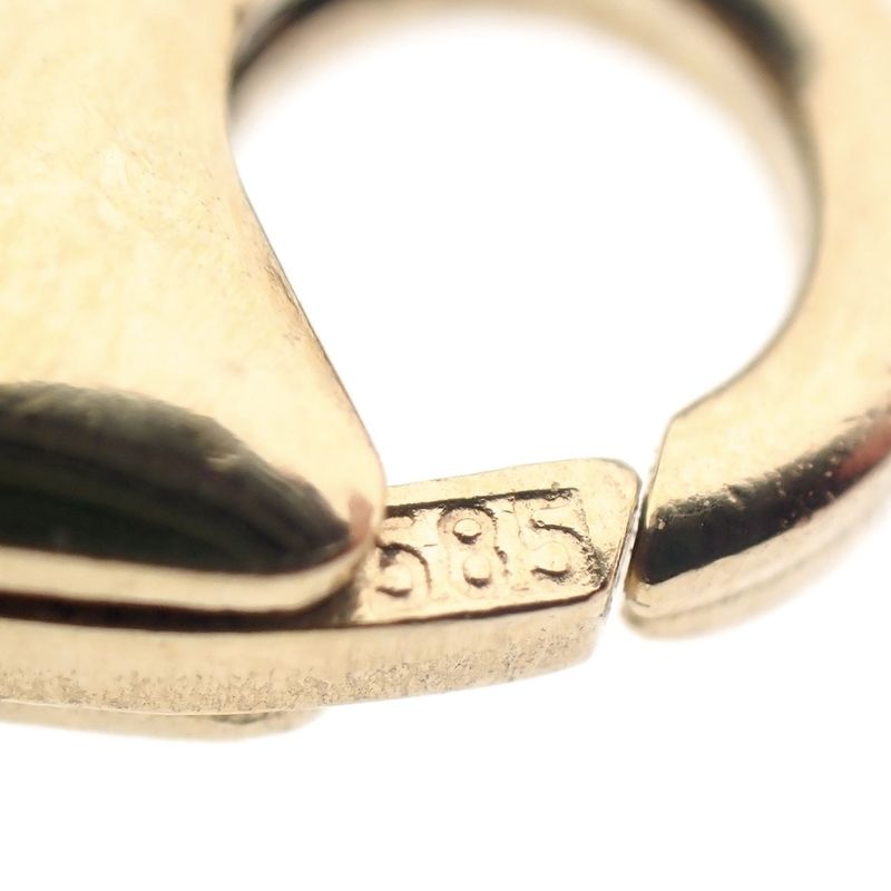 Image 9 of Gold jasseron link chain | 54.5 cm