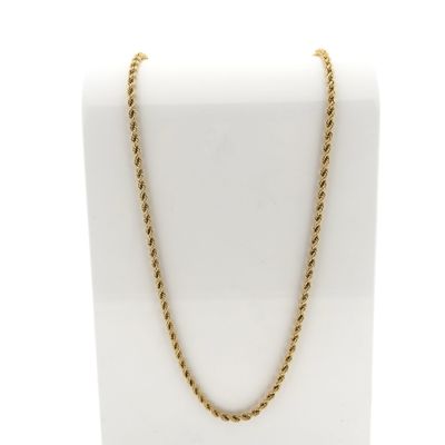 8 Karat Twisted Link Chain Image 1 of 8 Karat Twisted Link Chain