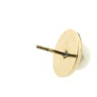 Image 8 of Gold stud earrings with pearl