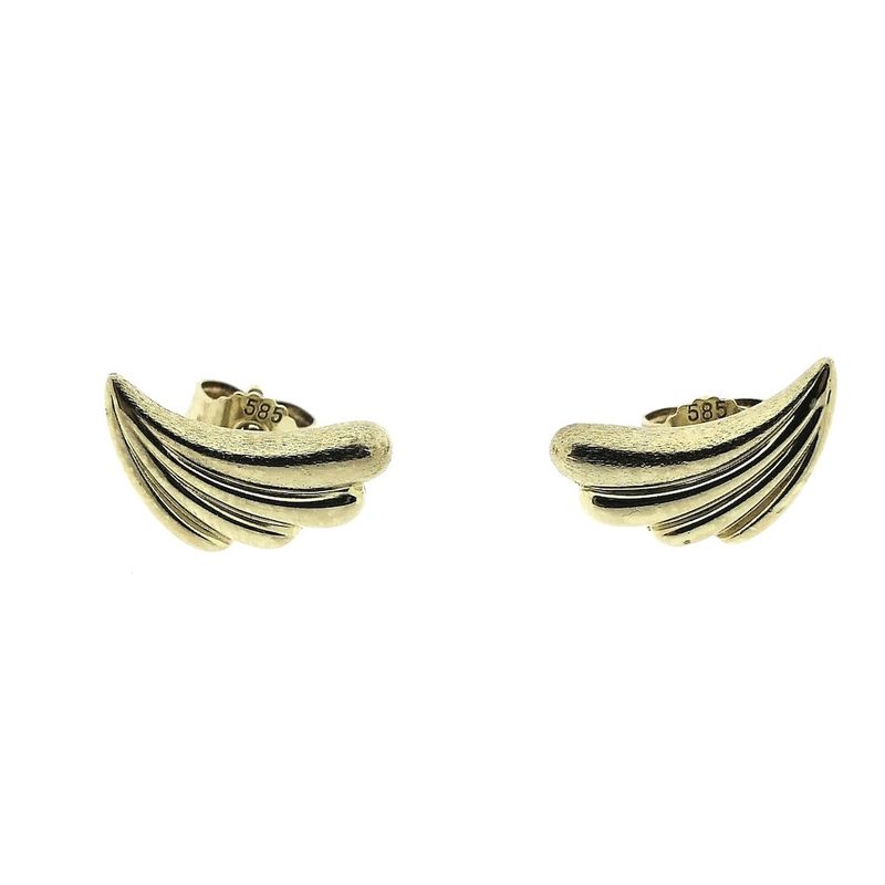 Image 7 of Gold stud earrings | Vintage