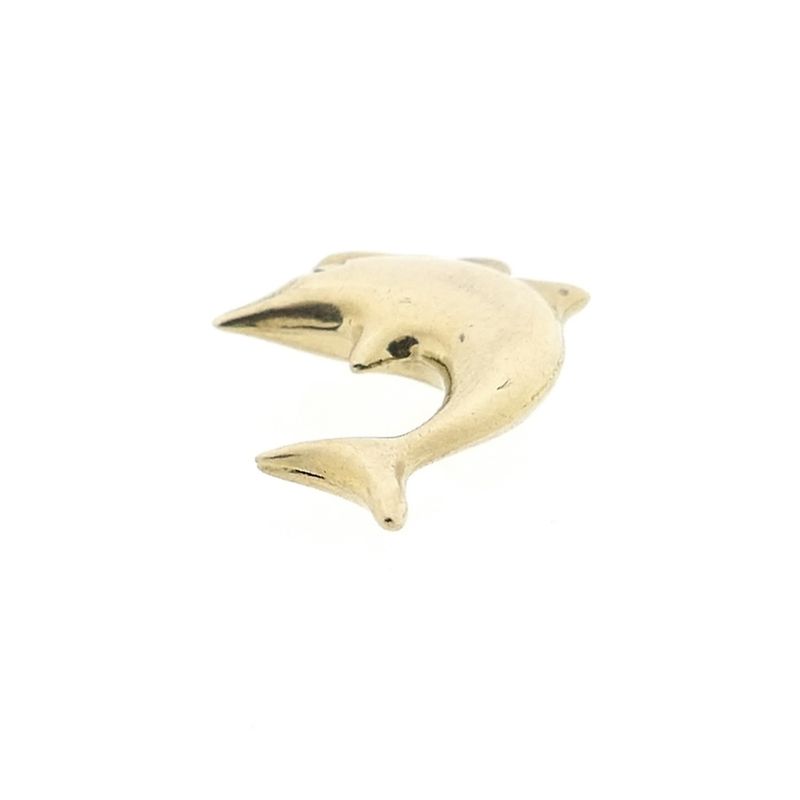 Image 6 of Golden dolphin pendant