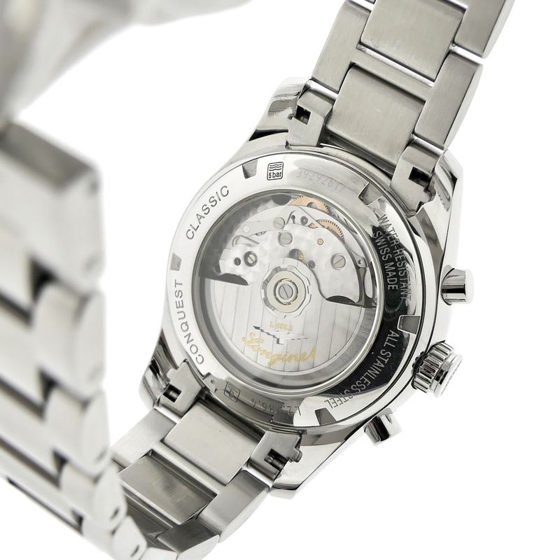 Image 10 of Longines Conquest Classic Chronograph L2.786.4; Automatic men's watch
