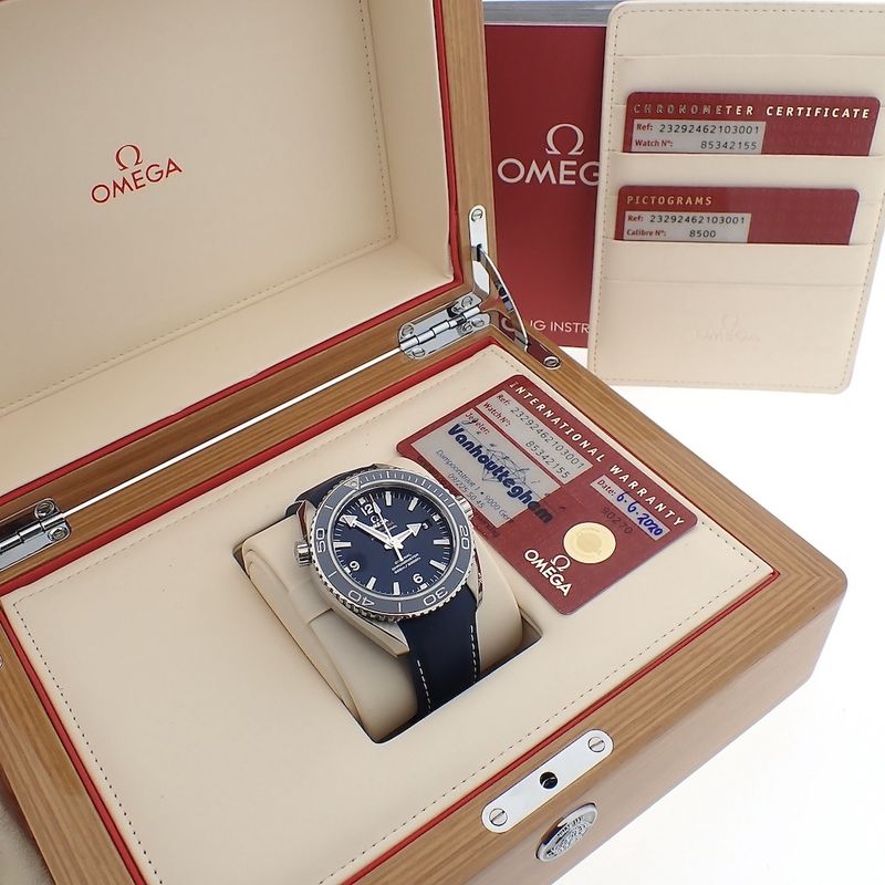 Image 3 of Omega Planet Ocean Titanium 'liquid metal'; Men's diving watch