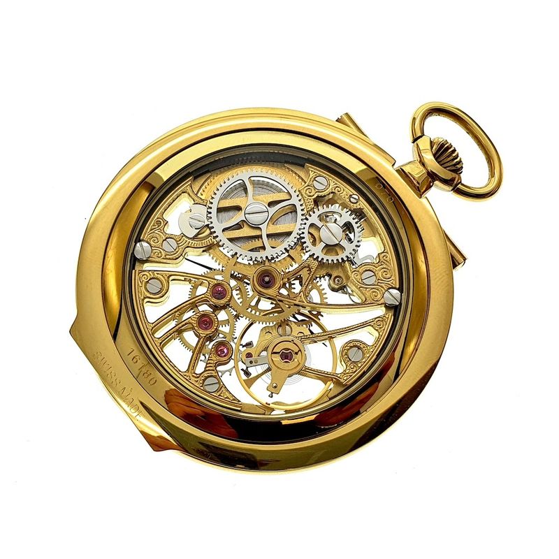 Image 5 of Maurice Lacroix Skelleton; Pocket watch