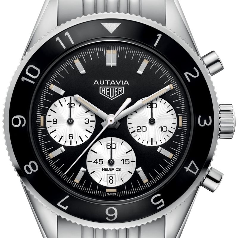 Image 5 of Heuer Autavia CBE2110; Chronograph men's watch