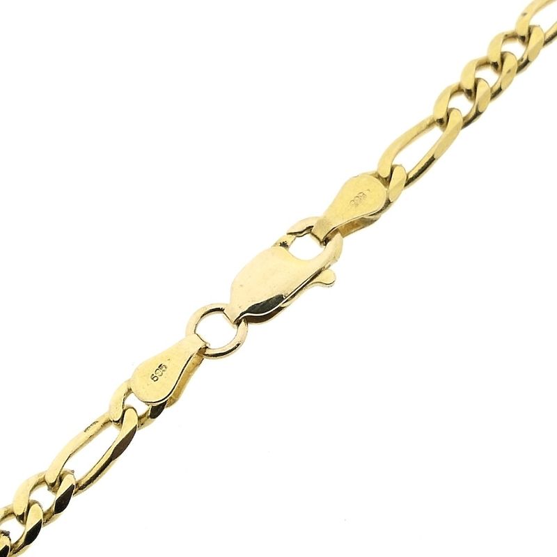 Image 5 of Golden Figaro link chain