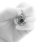 Image 8 of Antique silver floral pendant | Art Nouveau