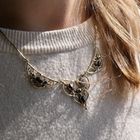 Image 9 of Antique gold necklace with garnet