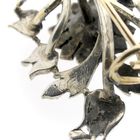 Image 6 of Silver Art Nouveau brooch set with rose-cut diamonds