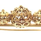 Image 5 of Antique gold brooch; Filigree technique