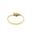 Image 6 of Gold subtle ring with zirconia stones