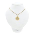 Image 8 of Gold zodiac sign pendant; Aquarius