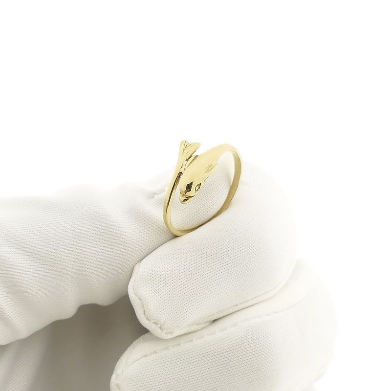 Image 10 of Gold dolphin ring