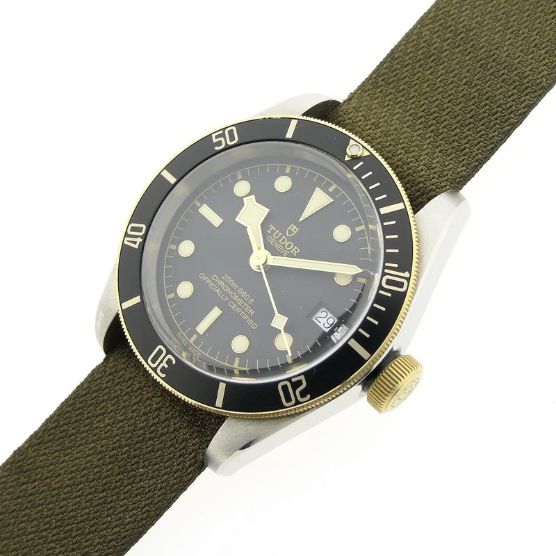 Image 6 of Tudor Black Bay; Gold/steel men's watch