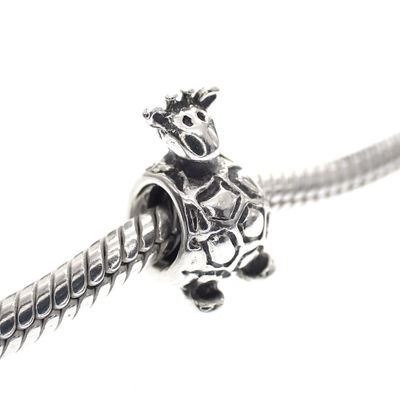 Pandora charm; Silver; Silver Giraffe Charm Image 2 of Pandora charm; Silver; Silver Giraffe Charm