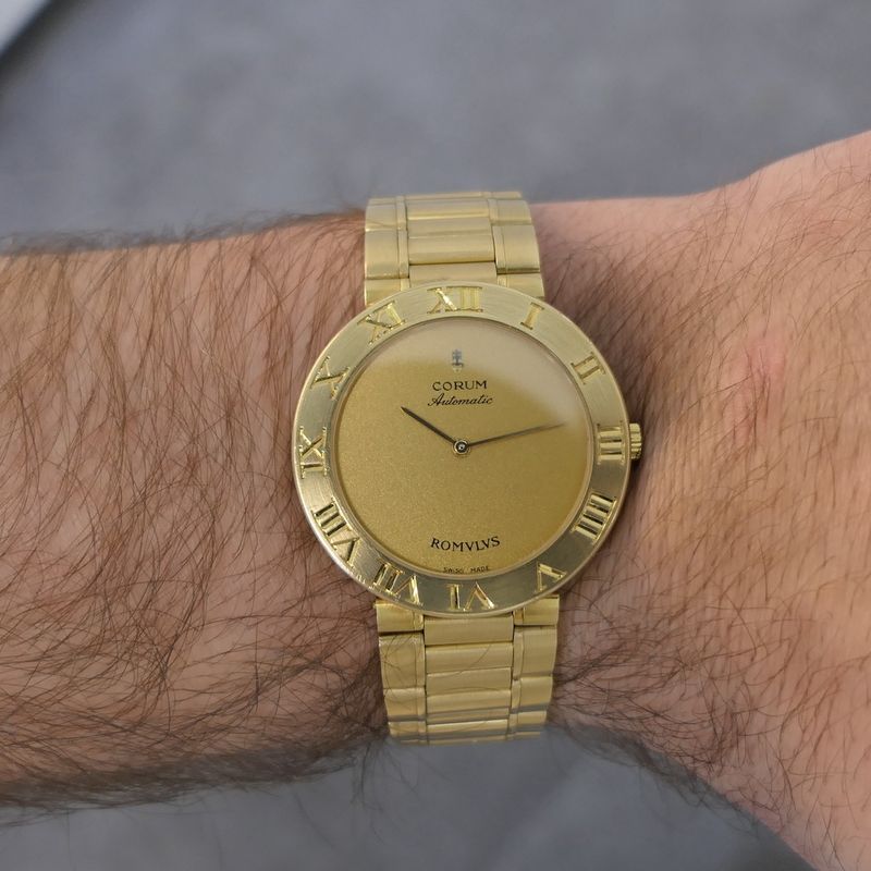 Image 13 of Corum ROMVLVS Automatic; 18k gold men's watch