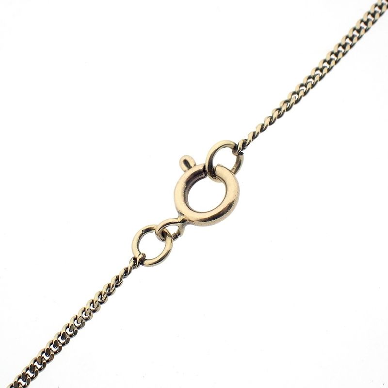 Image 6 of Gold gourmet link chain | 47 cm