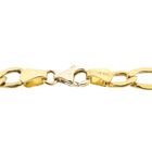 Image 5 of Two-tone gold Figaro link chain