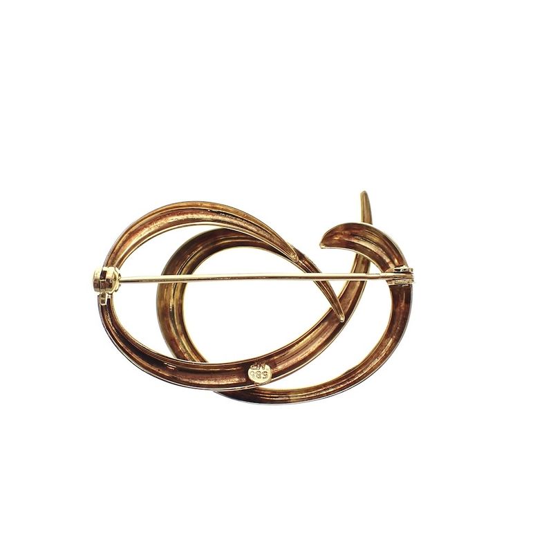 Image 4 of Golden fantasy brooch; Curl