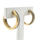 Image 3 of 9 carat stud earrings with diamonds