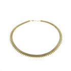 Image 8 of Gold mesh link necklace