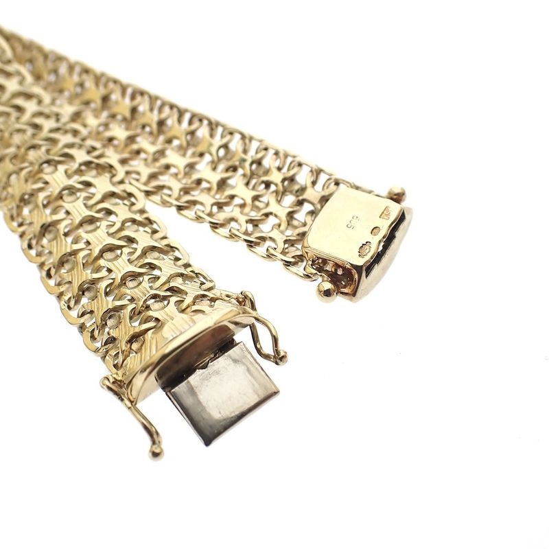 Image 5 of Gold fantasy link bracelet