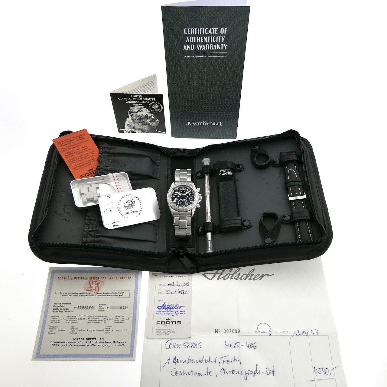 Steel Automatic Men's Watch Ref. 603.22.151 | Juweelwinkel.nl