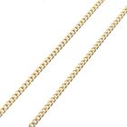 Image 5 of Gold gourmet link chain | 60 cm