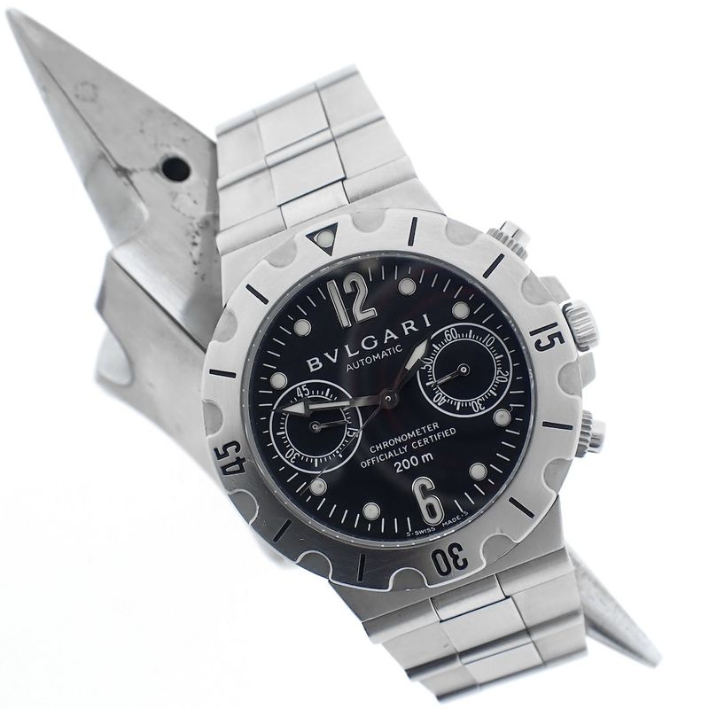 Image 1 of Bvlgari Diagono SCB38S; Chronograph watch