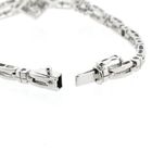 Image 4 of White gold link bracelet with 1.40 ct diamond.