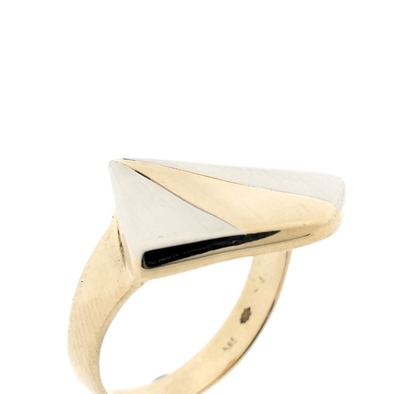Image 3 of Bicolor gold fantasy ring.