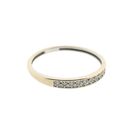 Image 9 of Gold ring/sliding ring with diamond | 0.045 ct.