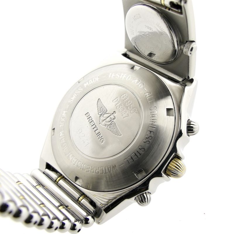 Image 11 of Breitling Chronomat; Chronograph men's watch with UTC module