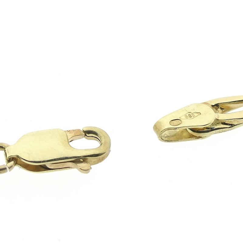 Image 7 of Two-tone gold fantasy link bracelet | 19 cm