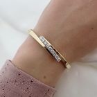 Image 5 of Gold bangle with 1.00 ct. diamond | Ø 56 mm