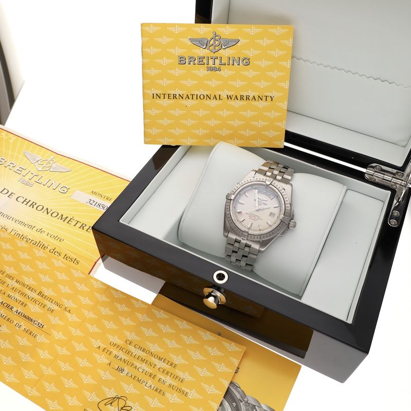 Image 17 of Breitling Headwind 'Serie Limitee' (100 pieces worldwide) A45360; Automatic men's watch