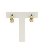 Image 1 of Two-tone gold stud earrings