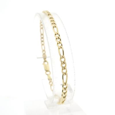 Gold Figaro link bracelet Image 1 of Gold Figaro link bracelet