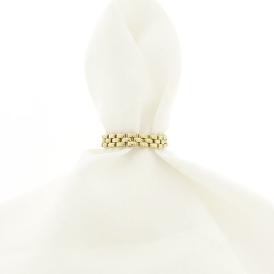 Image 1 of Golden Bismarck link ring