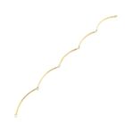 Image 7 of Gold bar link bracelet